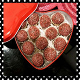 "Give a Little Love" Hand Rolled Champagne Truffle Heart Box