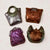 Hand Painted Chocolate Mini Purses