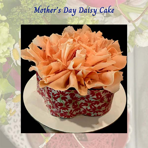 Mother's Day Daisy Cake