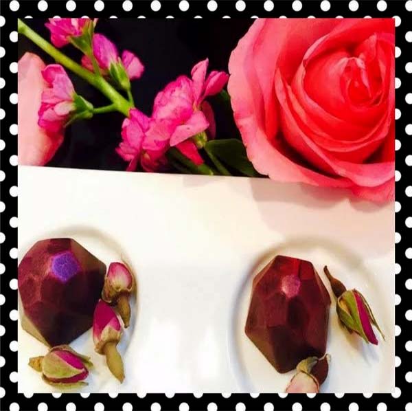 Preserved Rose Petal Truffle