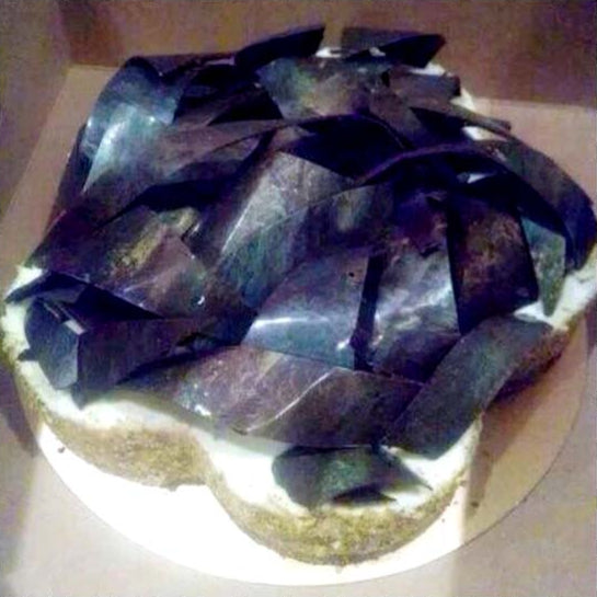 Saffron Pistachio Cake