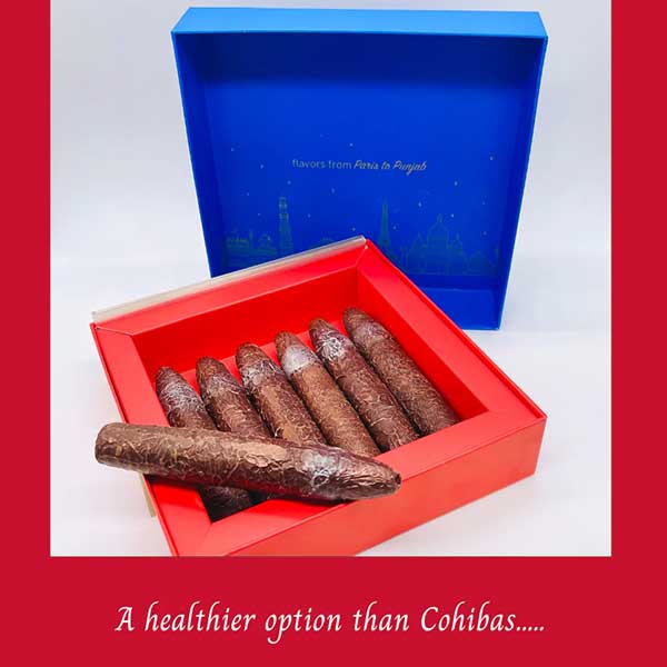 Hand Painted Chocolate Cigars