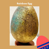 Hand Painted Chocolate Rainbow Egg